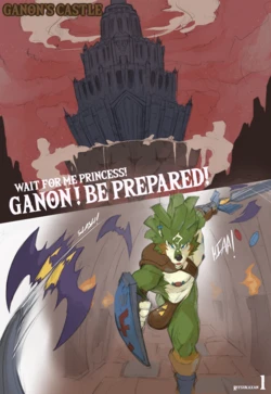 [Ritsukaxan] Wolf Link x Boar Ganon (ongoing)