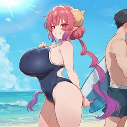 [WaifuLover] Ilulu (Maid Dragon) [63 IMG] (Patreon) [AI Generated]