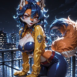 [ZBaiArt] Carmelita - Sly Cooper [AI Generated]