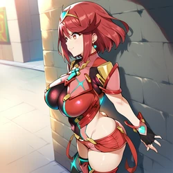 [LOVE VS BBC] Pyra [AI Generated]