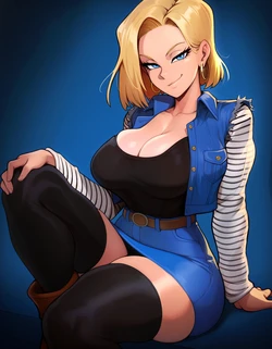 Fr34ky - Android 18 (Dragon Ball) (Patreon) (AI Generated)