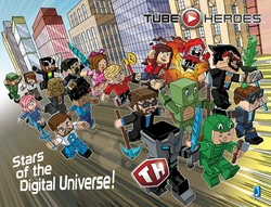 Tube Heroes Exculsive Comics  Minecraft Youtubers