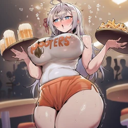 [Efesto90] ロシデレ - Alya Waitress PREMIUM Service - [148p] (Patreon) [AI Generated]