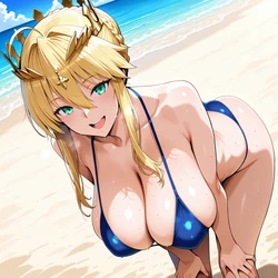 [LOVE vs BBC] Artoria Love #2 [AI Generated]