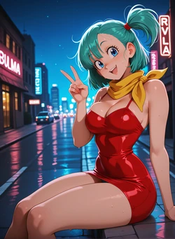 [Revy Neon] Bulma Briefs - Dragon Ball Z (Patreon) [AI Generated]