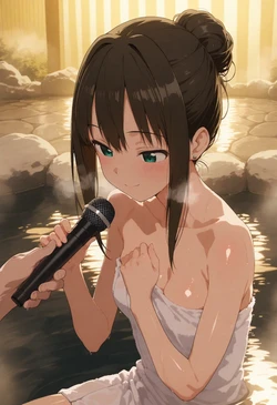 [ふぁあびぃ] お泊り温泉レポ仕事しぶりん [AI Generated]