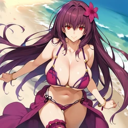 [LOVE vs BBC] Scathach Love #2 [AI Generated]