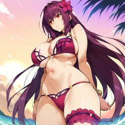 [LOVE vs BBC] Scathach After #2 [AI Generated]