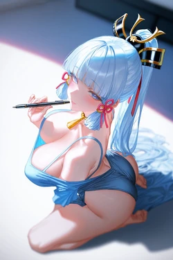 [DreamLine] Lady Kamisato Ayaka (Patreon) [AI Generated]