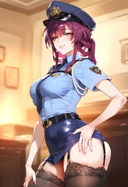 [Waifulover]Kafka Policewoman x BBC [AI Generated]
