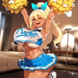 [KobainAI] [Nikke] Rupee Cheerleader [AI Generated]
