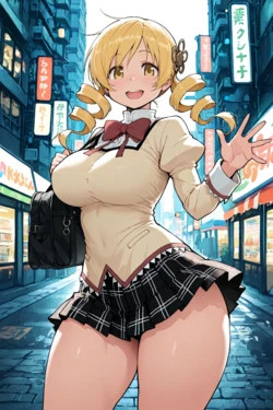 [NTR＆BBC ERION] 【まどまぎ】 Tomoe mami bbc (Patreon)  [AI Generated]