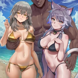 [FlareKiss] Stelle and Cipher BBC [AI Generated]