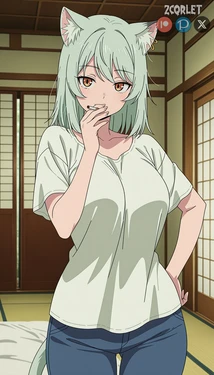 [Zcqrlet] Yaniko Satou (佐藤ヤニ子) - Chainsmoker Cat (ヤニねこ) (Patreon) [AI Generated]