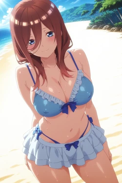 [ZwephixAI] Miku Nakano (Bikini) [AI Generated]