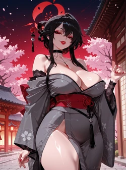 Kadenokouji Kokuriko Noctorella [AI Generated]