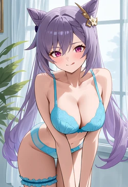 [Gayuchi] Keqing • Genshin Impact [18P] [AI Generated]