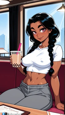 [WienerGens] Samaira invites you to a boba date [AI Generated]