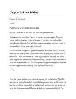 [Donker] Chapter 1: A New Initiate