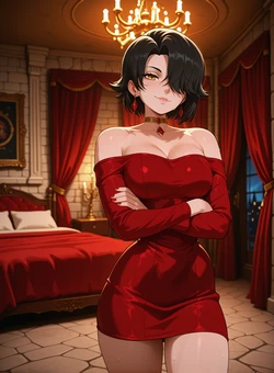 [Revy Neon] BBC Cinder Fall - RWBY [AI Generated]
