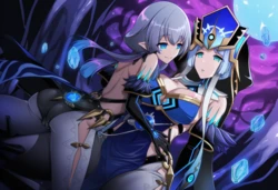 [Nepunep] Mirror Maiden Klee and Alice [AI-Generated]