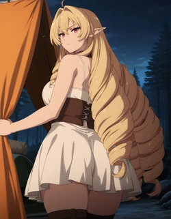 [Gwen] Elinalise Dragonroad - Mushoku Tensei 66P [AI Generated]