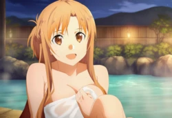 [Sira] Asuna Hot Spring / アスナ 温泉 (Patreon) [AI Generated]
