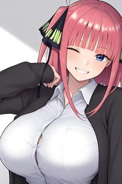 [EvilGreenRat] Nino Nakano (50 images) (Patreon) [AI Generated]
