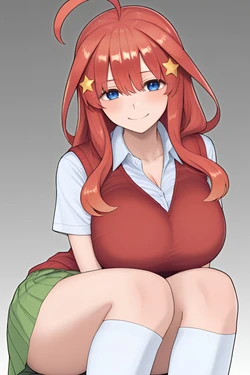 [EvilGreenRat] Itsuki Nakano (71 images) (Patreon) [AI Generated]