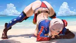 [Axiah] Musashi Miyamoto (FGO) BBC Request [305 P] (Patreon) [AI Generated]