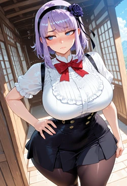 Revoaru Hotaru Shidare (Dagashi Kashi) [AI Generated]