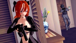 [L3501O} Spy Suit Elle Killed and Used