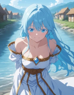 [Neme-chan/Florian] [Premium 88p] Elfaria Albis Serfort - エルファリア・アルヴィス・セルフォルト # Wistoria: Wand and Sword - 杖と剣のウィストリア [AI Generated]