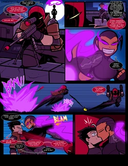 [VADARTS] Red Hood x Blackfire (Teen Titans)