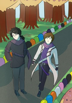 [Cvetkanille] Xenon and Azariah in Candy Land