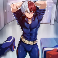 [Ms Hina Fan] Todoroki’s Shower Mix up (Patreon) [AI Generated]