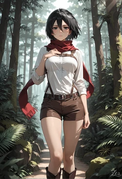Mikasa - Deep in the Green [AI Generated]