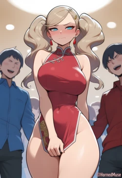 [Hornedmuse] Anne Takamaki Infiltration [AI Generated]