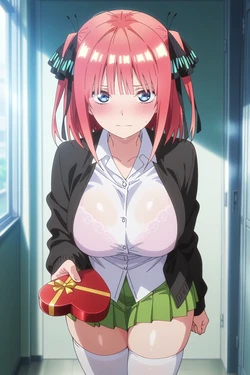 [ZwephixAI] Nino Nakano - Fuutaro Uesugi (Valentine) [AI Generated]