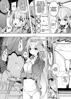 [Dendou Castella] aqtn Saimin de Kyousei Anka Haishin | Aqtn's Forced "Viewer-Choice Stream" via Hypnosis (Minato Aqua) [English] [Morally Bankrupt Wizard Translations]
