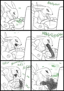 [MonsterBlender & KomariAzuul] Shitbarfin' Renamon