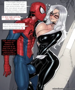 [11_22] Black Cat x Spider-Man [AI Generated]