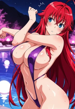 [tachibana ai] [High School DxD] Rias Gremory (Nigh Pool) 161 illustrations | [High School DxD] リアス・グレモリー (ナイトプール) 161枚 [AI Generated]