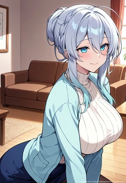 [tachibana ai] [The Shy Snow Woman and the Cursed Ring] Mifuyu Yukino 155 illustrations | [人付き合いが苦手な未亡人の雪女さんと呪いの指輪] 雪乃深冬 155枚 [AI Generated]