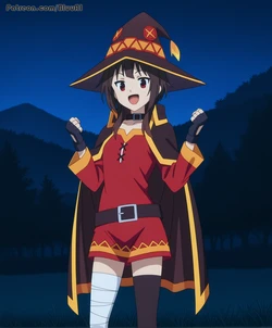 [Bluu AI] [Extra] [REQUEST] Megumin | KonoSuba [AI Generated]