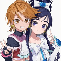 [kagiabi] なぎさほのか百合 [AI Generated]