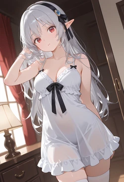 [NeekoSan] Amelia Rosequartz アメリア・ローズクォーツ (Ansatsusha de Aru Ore no Status ga Yuusha yori mo Akiraka ni Tsuyoi) [AI Generated]