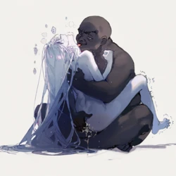 [R-18G][Gufan] 纯白的死亡 杂图 [AI Generated]