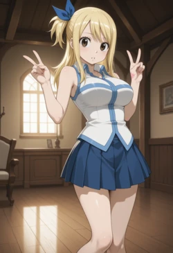 [UnrealBeautyAIMIX] lucy heartfilia  [AI Generated]