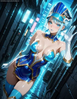 [Lord of Waifus] Blue Rose (Karina Lyle) "Tiger & Bunny" | 4K NSFW [AI Generated]